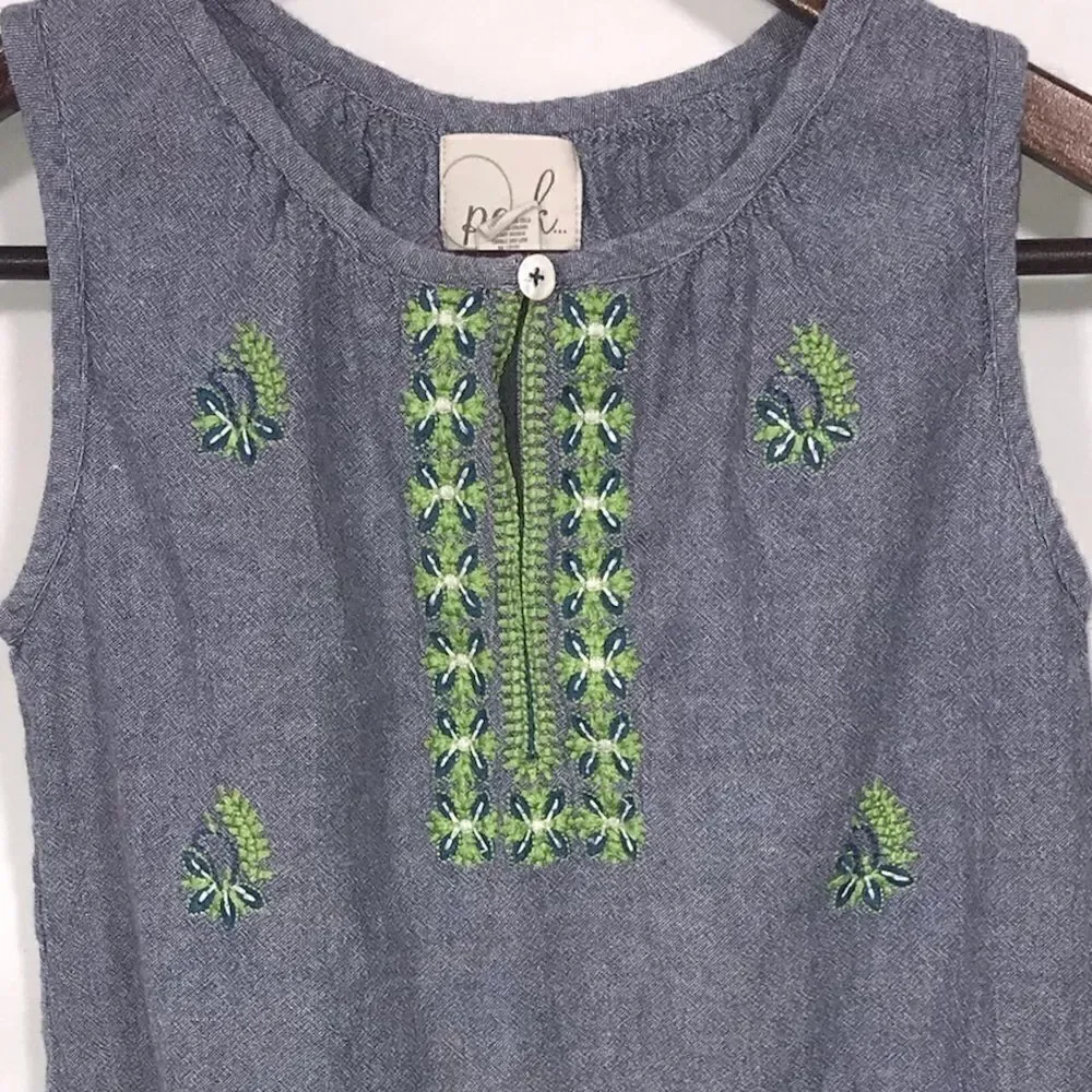 Peek kid chambray